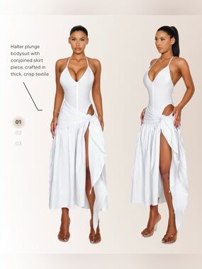 CouCoo Atacama Dress - Crushed Ice